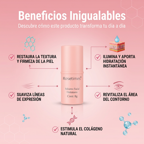 Bálsamo Facial Hidratante Antiarrugas
