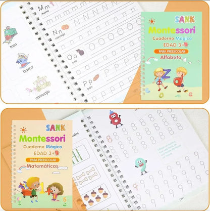 SET x 4 Libros Montessori ✨ MAGIC PREMIUM