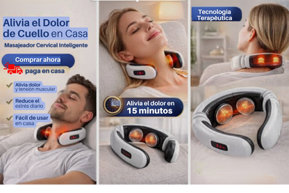 Masajeador alivio cuello y espalda