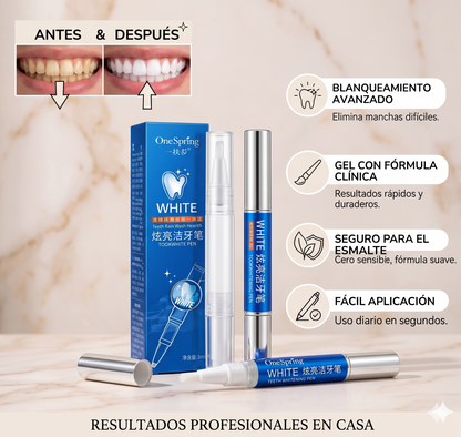 Bolígrafo Blanqueador de Dientes Instantáneo