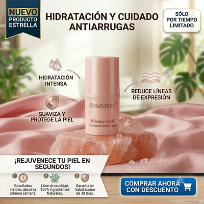Bálsamo Facial Hidratante Antiarrugas