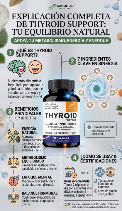THYROID SUPPOR ENERGIA  METABOLISMO