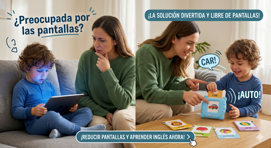 JUEGO LECTOR DE TARJETAS APRENDO INGLES