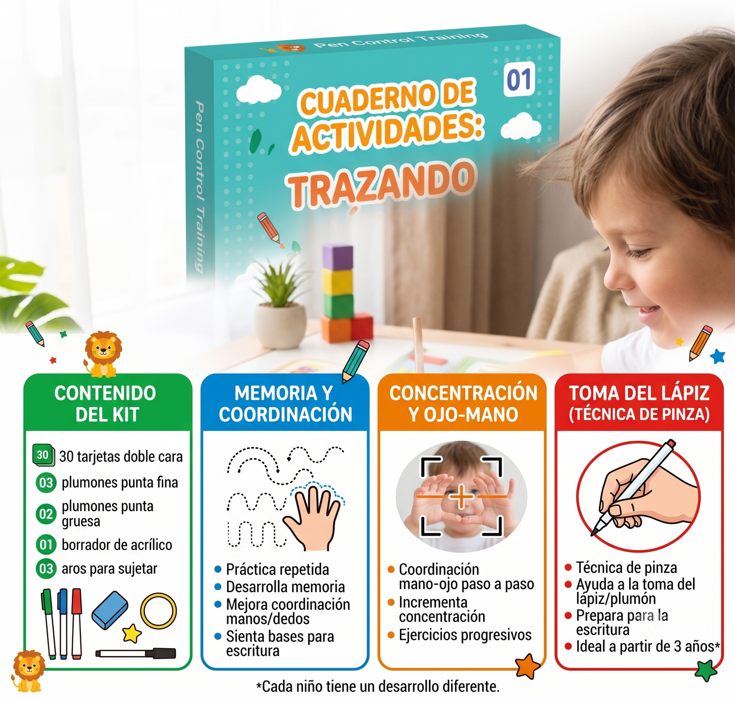 CUADERNO MONTESSORI INTERACTIVO DE LEON