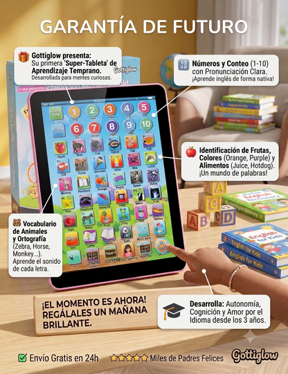Máquina de lectura de aprendizaje de tab