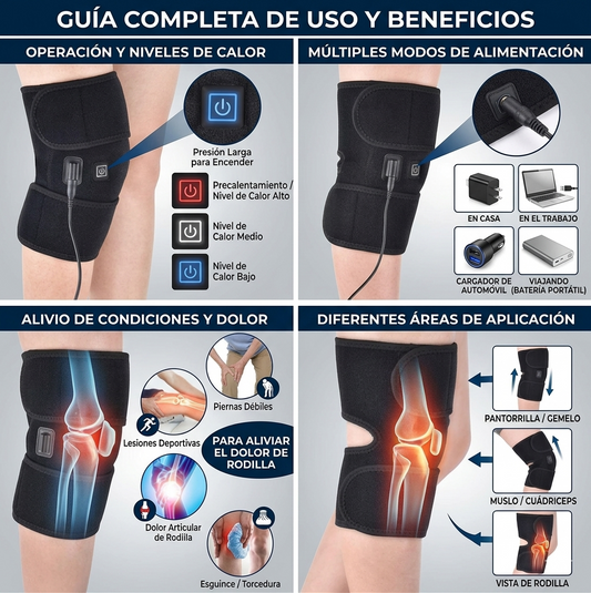 Rodillera Termica 3 en 1